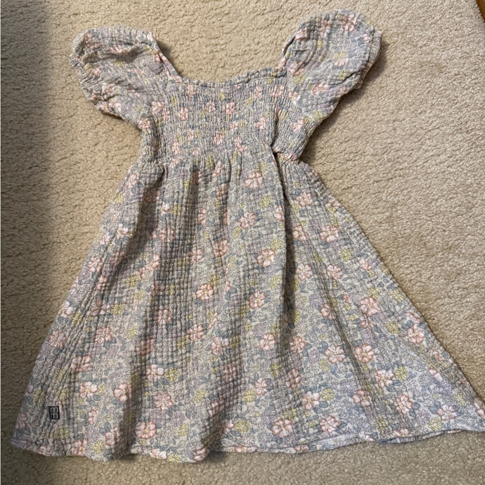Modern Moments Toddler Floral Puff Sleeve Dress 3t